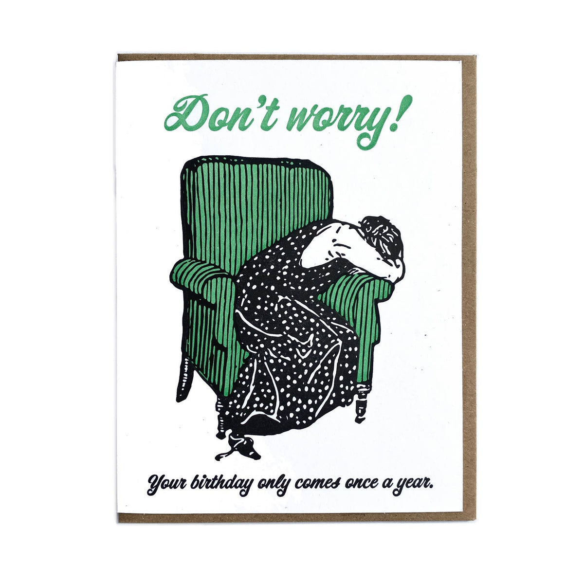 Dont Worry Birthday Greeting Card Mutual Adoration Post 3121