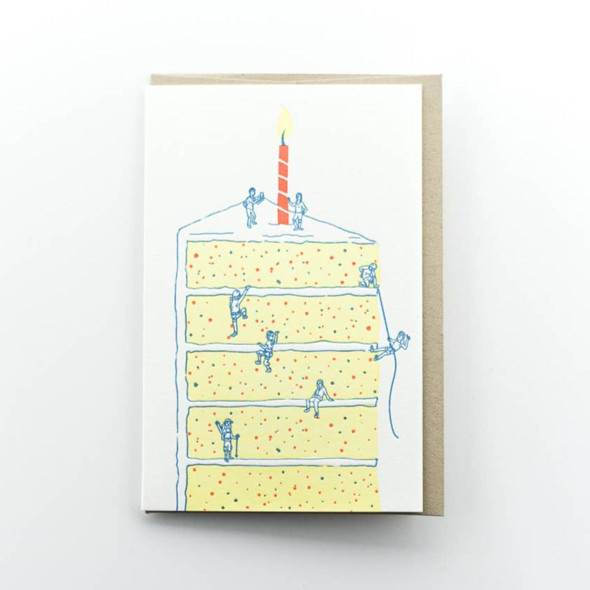 Cake Climbers Birthday Card Mutual Adoration Post 3517