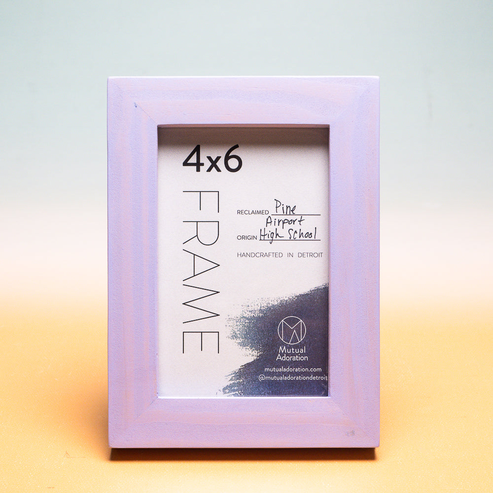 Lilac Wood Frame - 4x6