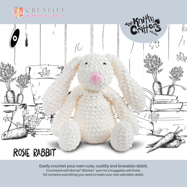 Buy Crochet Kit for a Cute Amigurumi Animal Toy Hettie the Baby